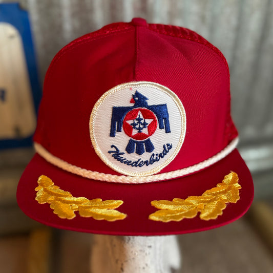 Vintage U.S. Air Force Thunderbirds Snapback Trucker Hat | Made in USA