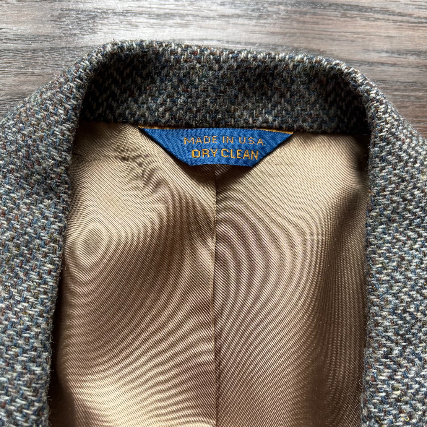 Vintage Western Men’s Pendleton Blazer with Suede Patches