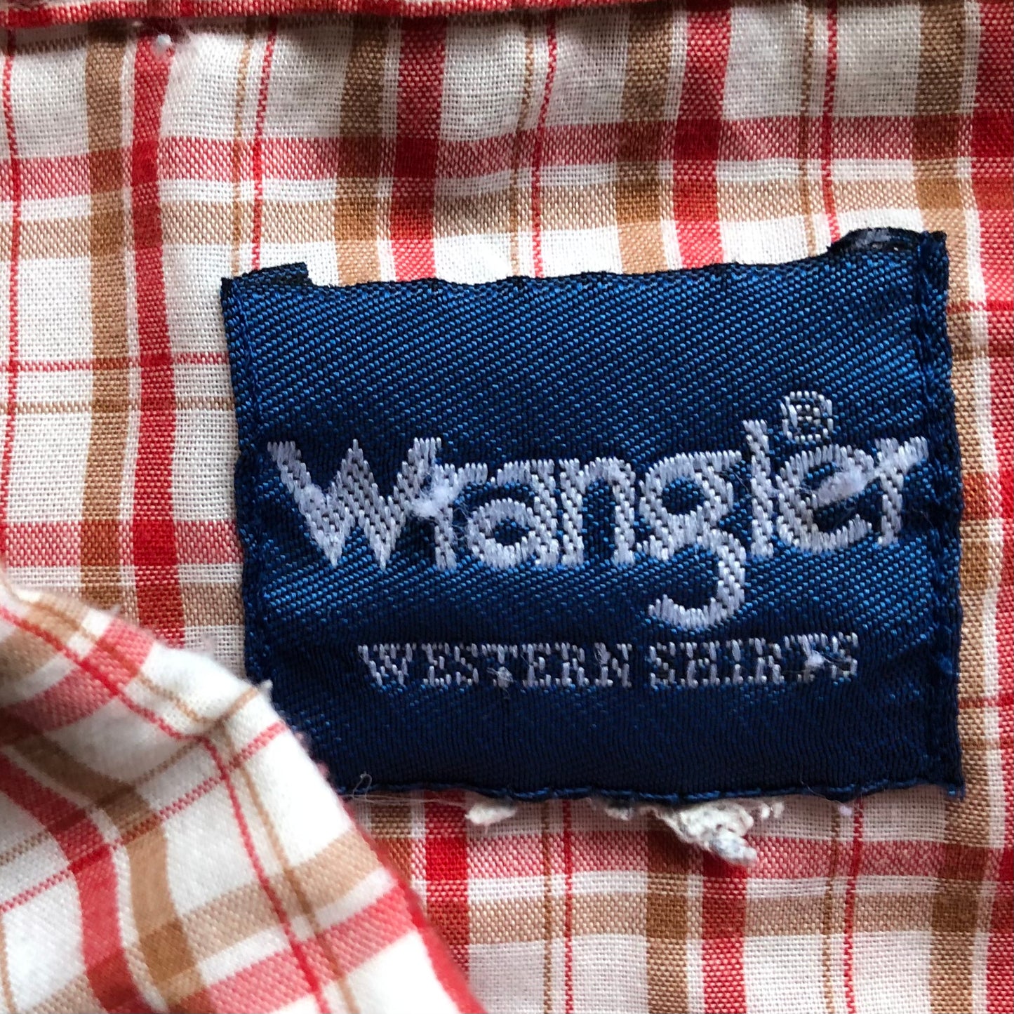 Vintage Western Men’s Wrangler Snap Button Shirt