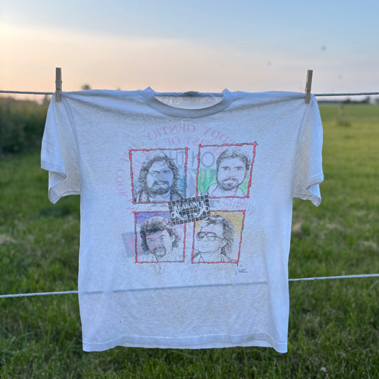 1991 Vintage Western Distressed Alabama On Tour” Country Concert T-Shirt | Made in USA