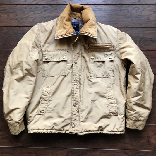 Vintage JCPenney The Men’s Shop Bomber Jacket with Corduroy Collar