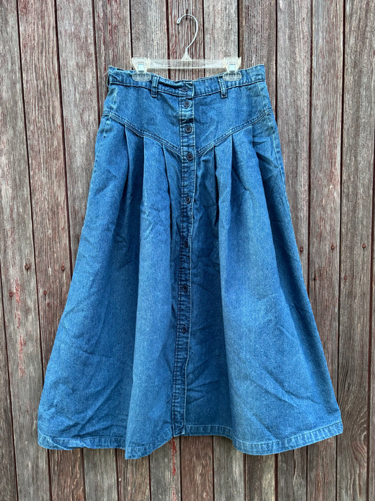 Vintage Western Women’s Brittania Denim Skirt