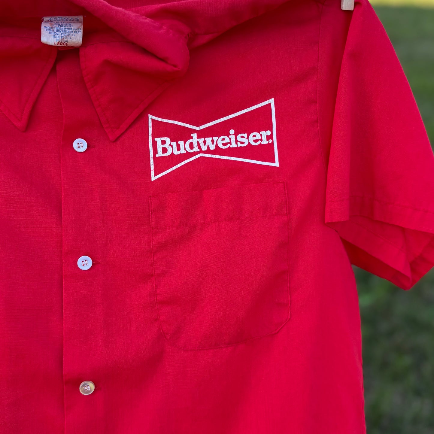 Vintage Men’s Hilton Budweiser Workwear Shirt “Gene”