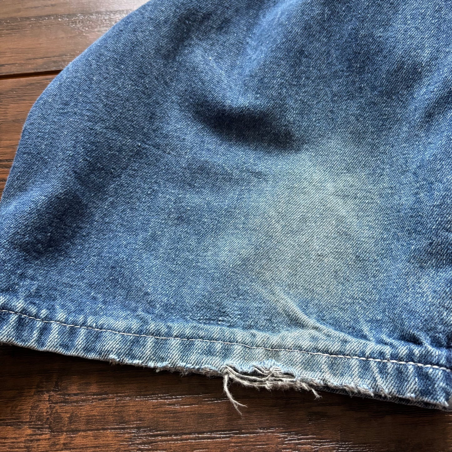 Vintage Dickies Carpenter Jeans 30x30.5 Blue Denim Workwear Utility Pants Y2K Hammer Loop Distressed Faded Men’s