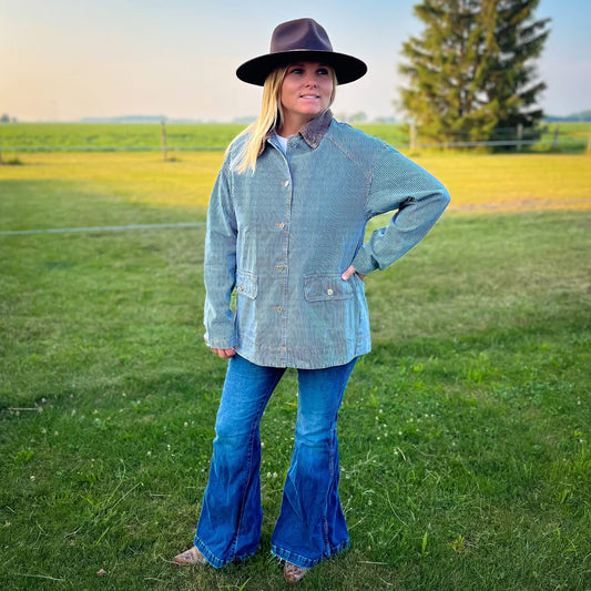 Hickory Striped Chore Jacket