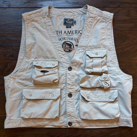 Vintage Men’s Woolrich Fly Fishing Vest | Made in Macau