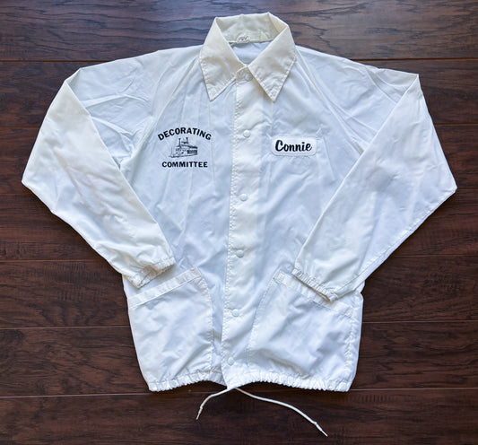 Vintage Nylon Scupper-Jack by Hyman Windbreaker Jacket | Chesaning Showboat Decorating Committee “Connie”