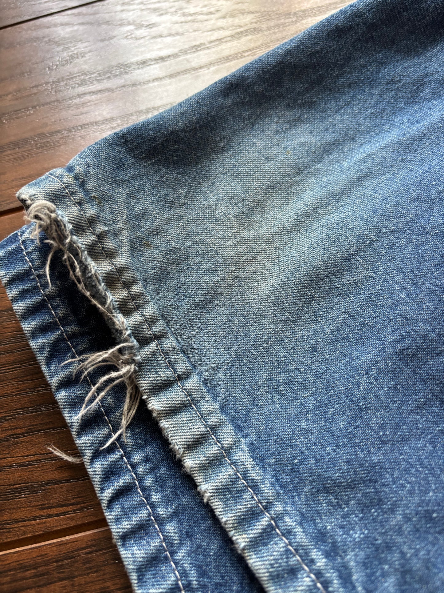 Vintage Dickies Carpenter Jeans 30x30.5 Blue Denim Workwear Utility Pants Y2K Hammer Loop Distressed Faded Men’s