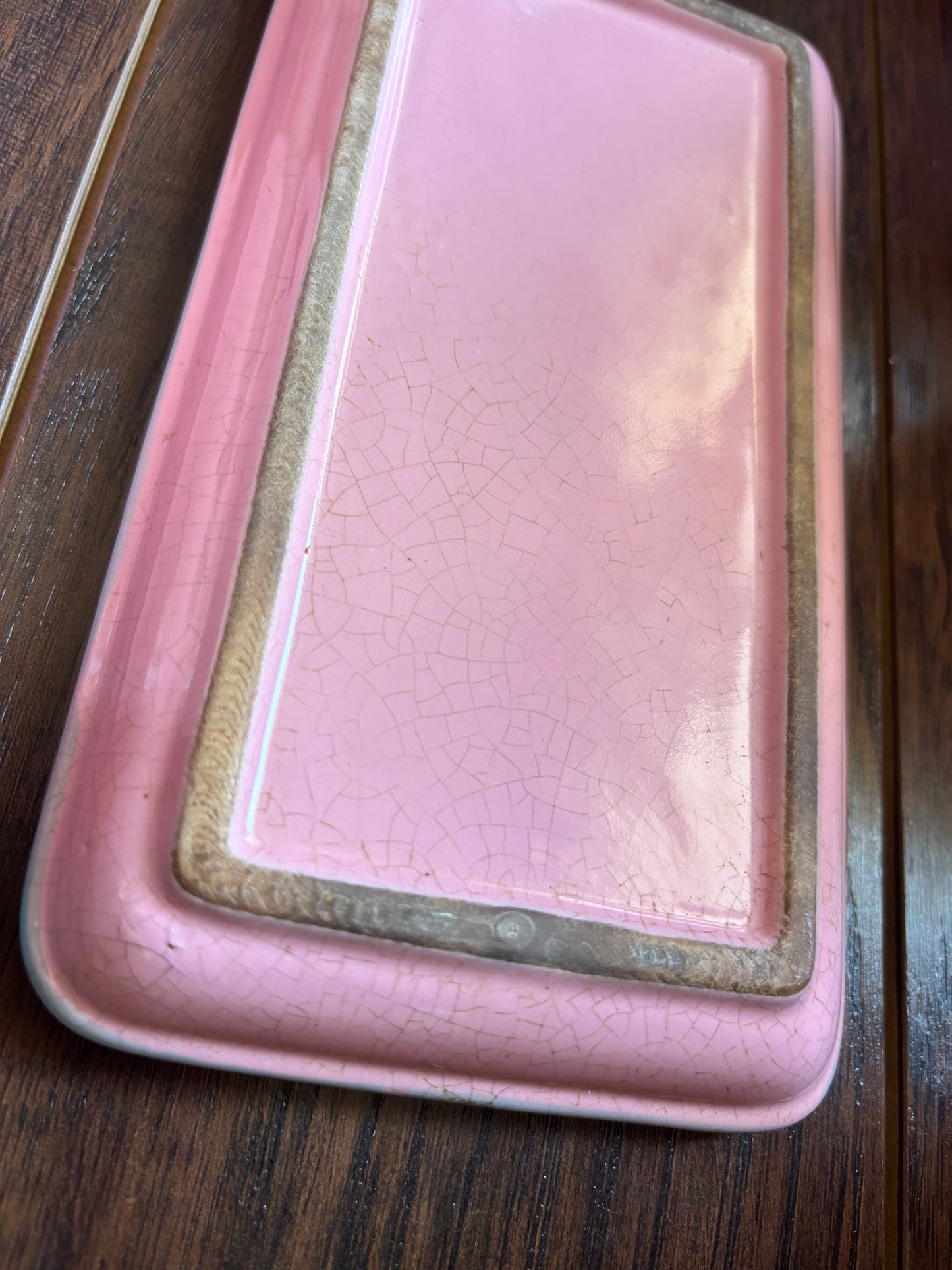 Vintage 1950s Pink Turquoise Canister Set Made in Japan MCM Ceramic Kitchen Canisters Butter Dish Creamer Atomic Retro
