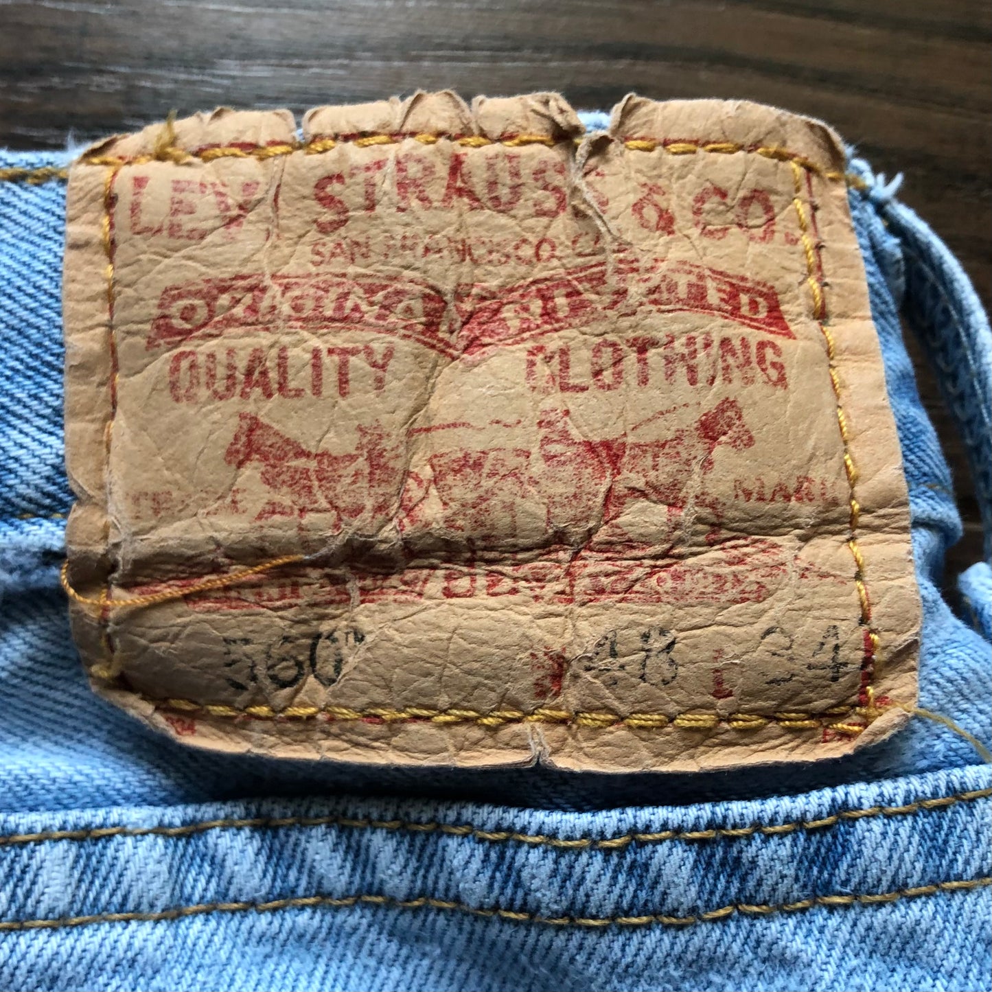 Vintage Western Women’s 560 Levi’s Cut-Off Jean Shorts