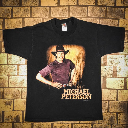 1998 Michael Peterson "Drink, Swear, Steal & Lie Concert T-shirt