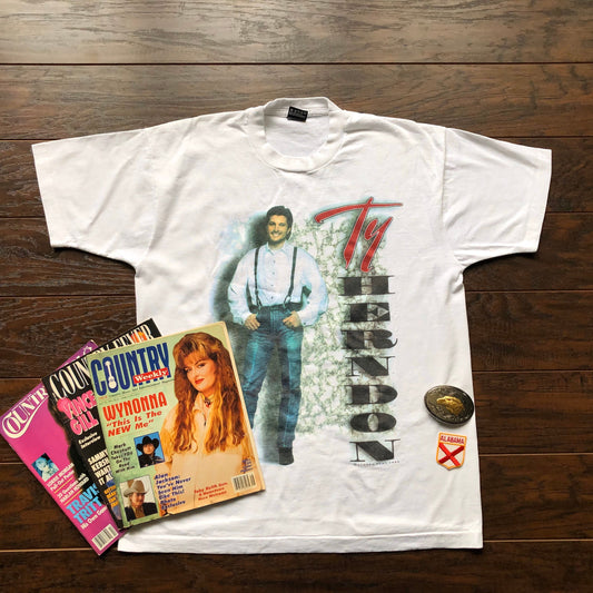 95’ Vintage Ty Herndon “What Mattered Most” Concert T-shirt | Country Music