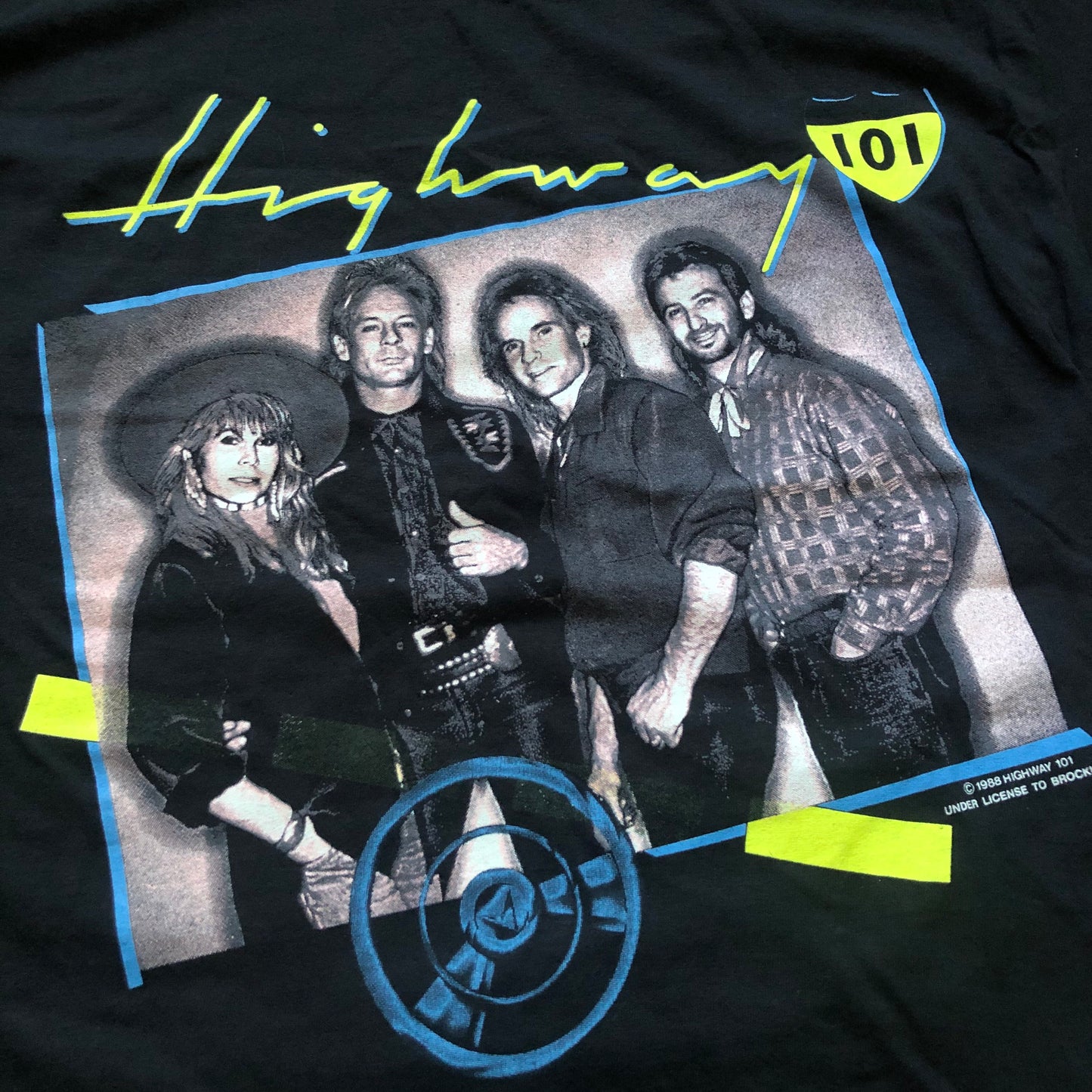 1988 Highway 101 Country Concert T-shirt