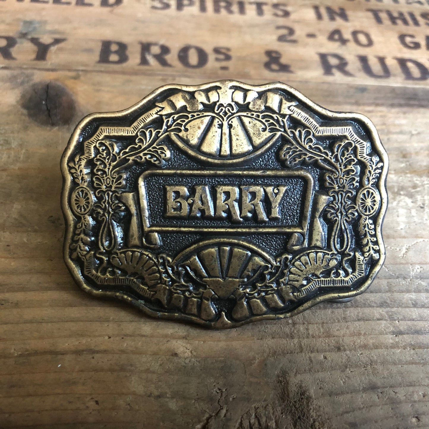 70’s Vintage Western Solid Brass Belt “Barry” | Oden Inc.