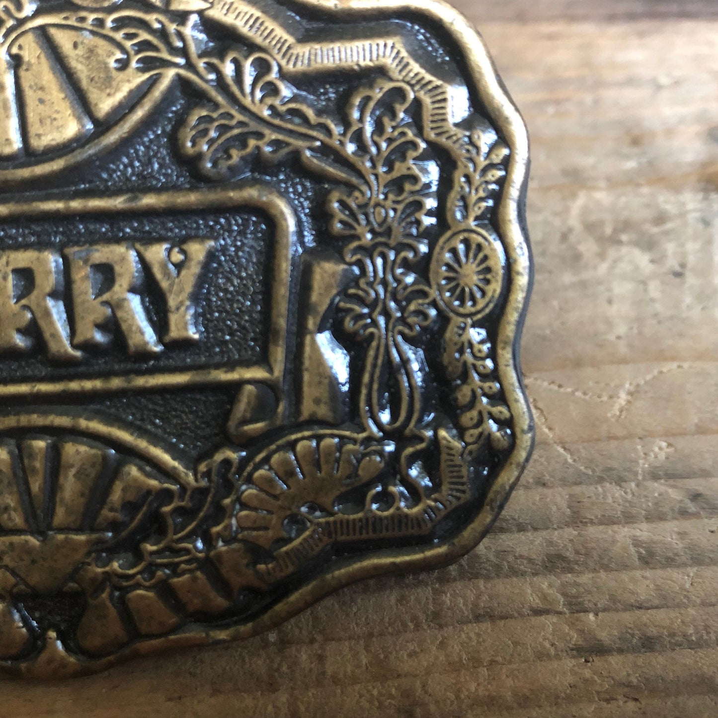 70’s Vintage Western Solid Brass Belt “Barry” | Oden Inc.