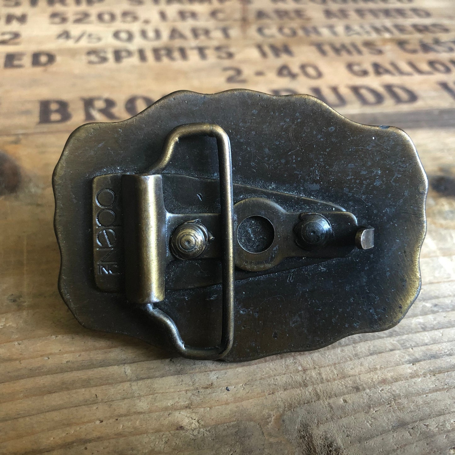 70’s Vintage Western Solid Brass Belt “Barry” | Oden Inc.