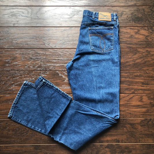 80’s Vintage Western Men’s Sierra Ridge Straight Leg Jeans