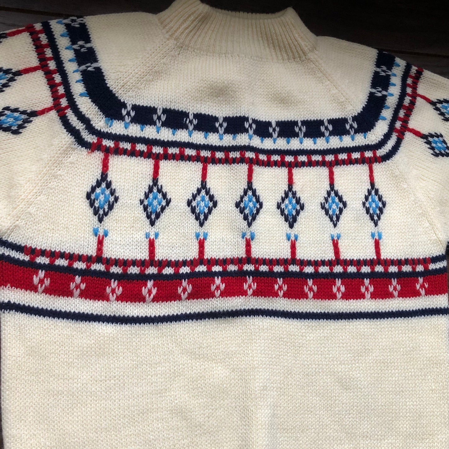 70’s/80’s Vintage Acrylic JCPenney Pull Over Sweater | Deadstock