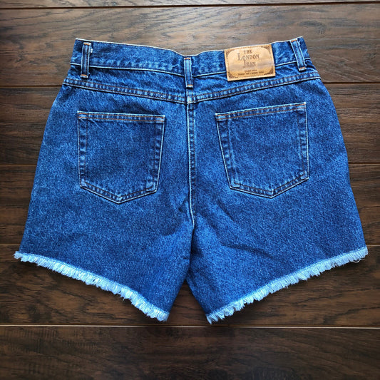 90’s Vintage Women’s High Waisted The London Jean Cut-Off Denim Shorts