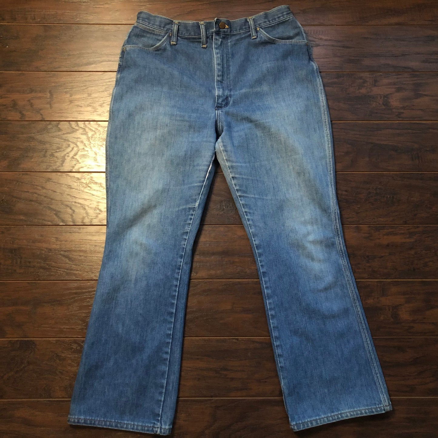 Vintage Western Men’s Maverick Blue Bell Flare Bottoms