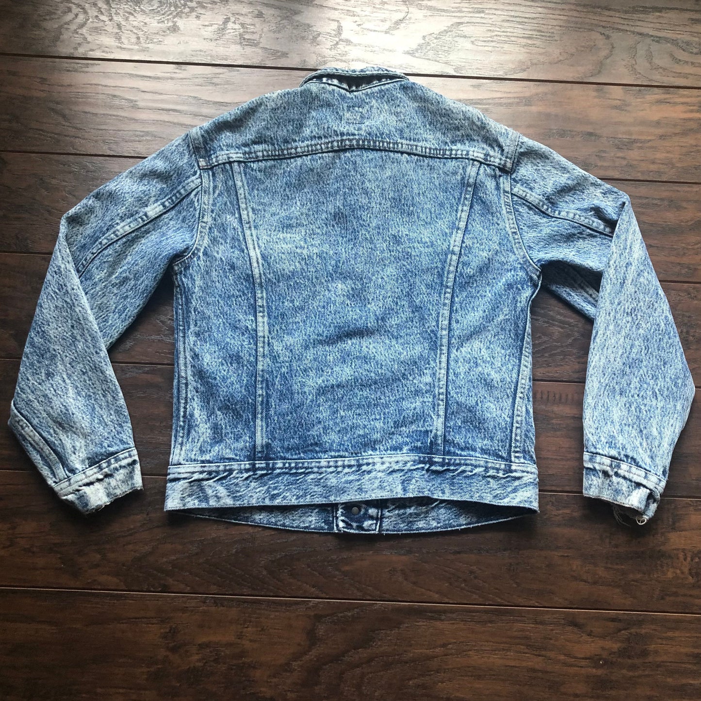 80’s Vintage Western Lee Acid Wash Denim Jacket