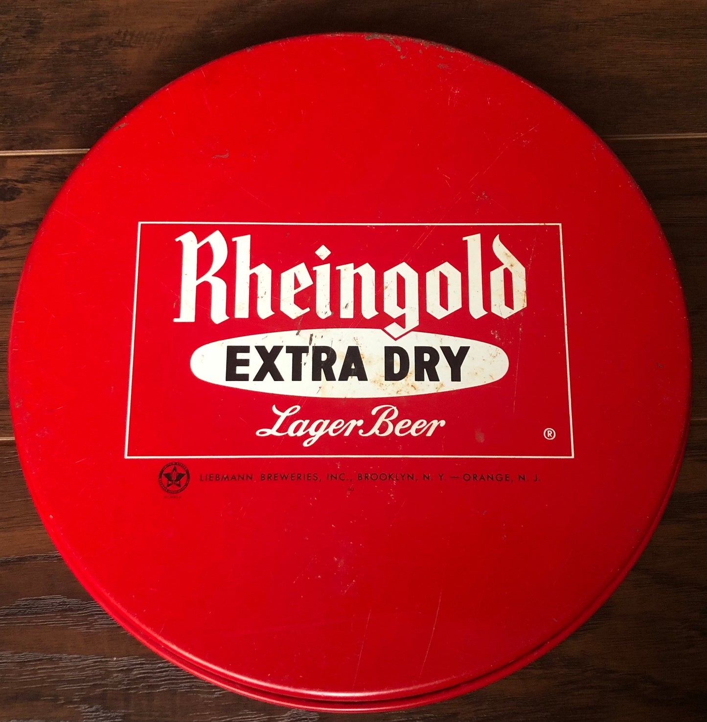 Vintage Rheingold Extra Dry Lager Beer Tray