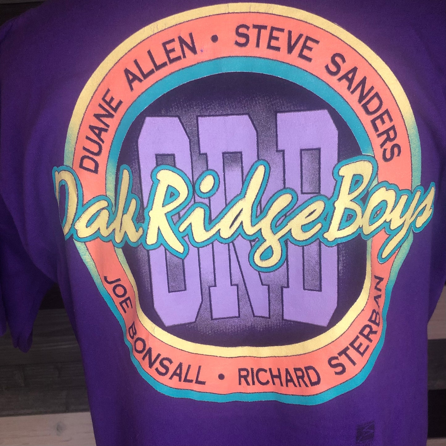 1993 Vintage Western Oak Ridge Boys Country Concert T-Shirt