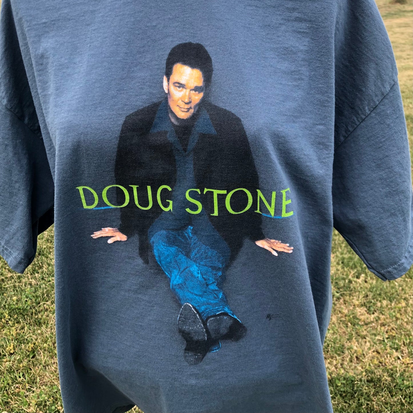 1999 Vintage Western Doug Stone “Make Up In Love” Country Concert T-Shirt - RARE