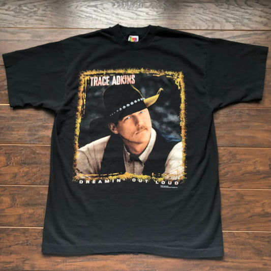 1997 Vintage Western Trace Adkins “Dreamin’ Out Loud” Country Music Concert T-Shirt