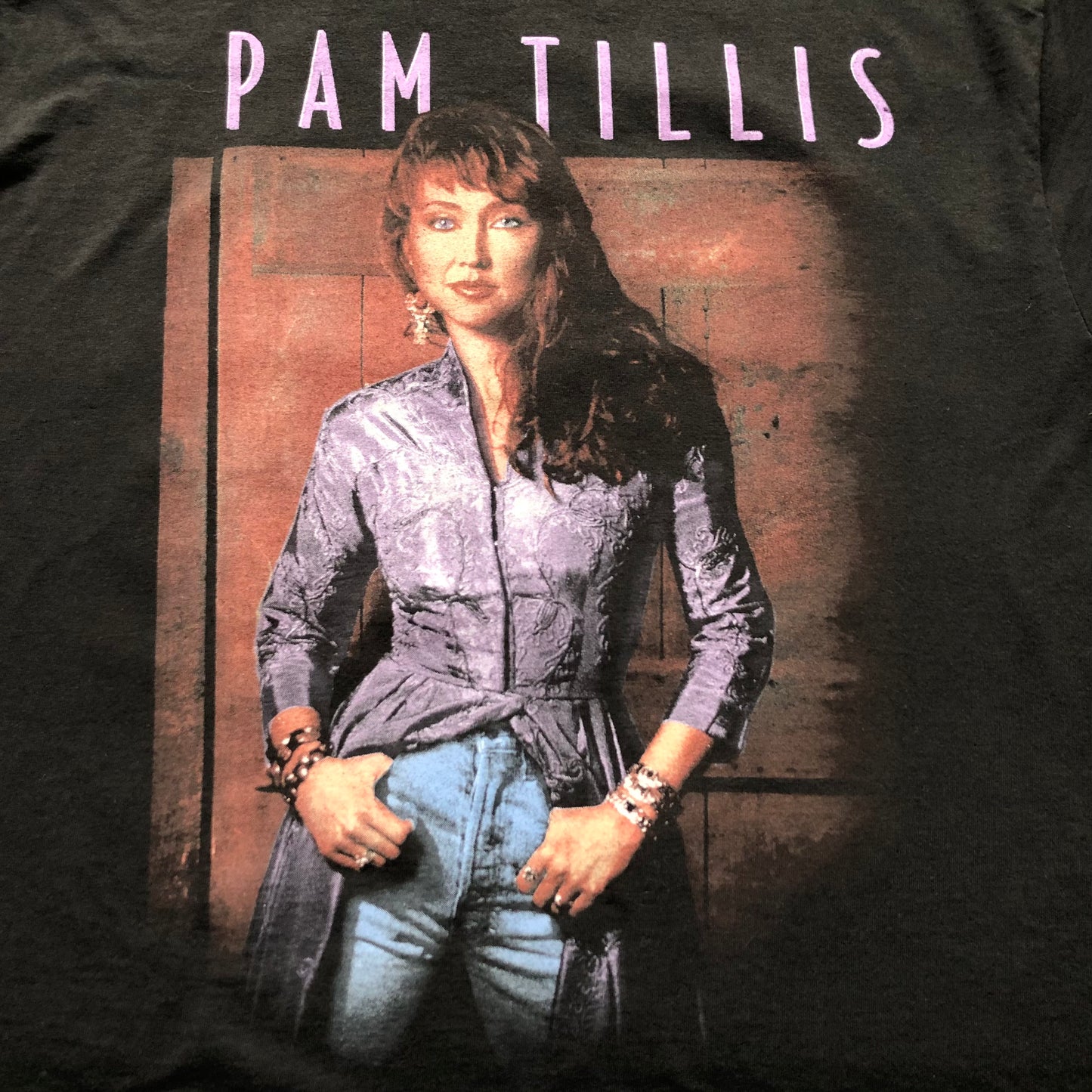 90’s Vintage Western Pam Tillis Country Concert T-Shirt | Deadstock