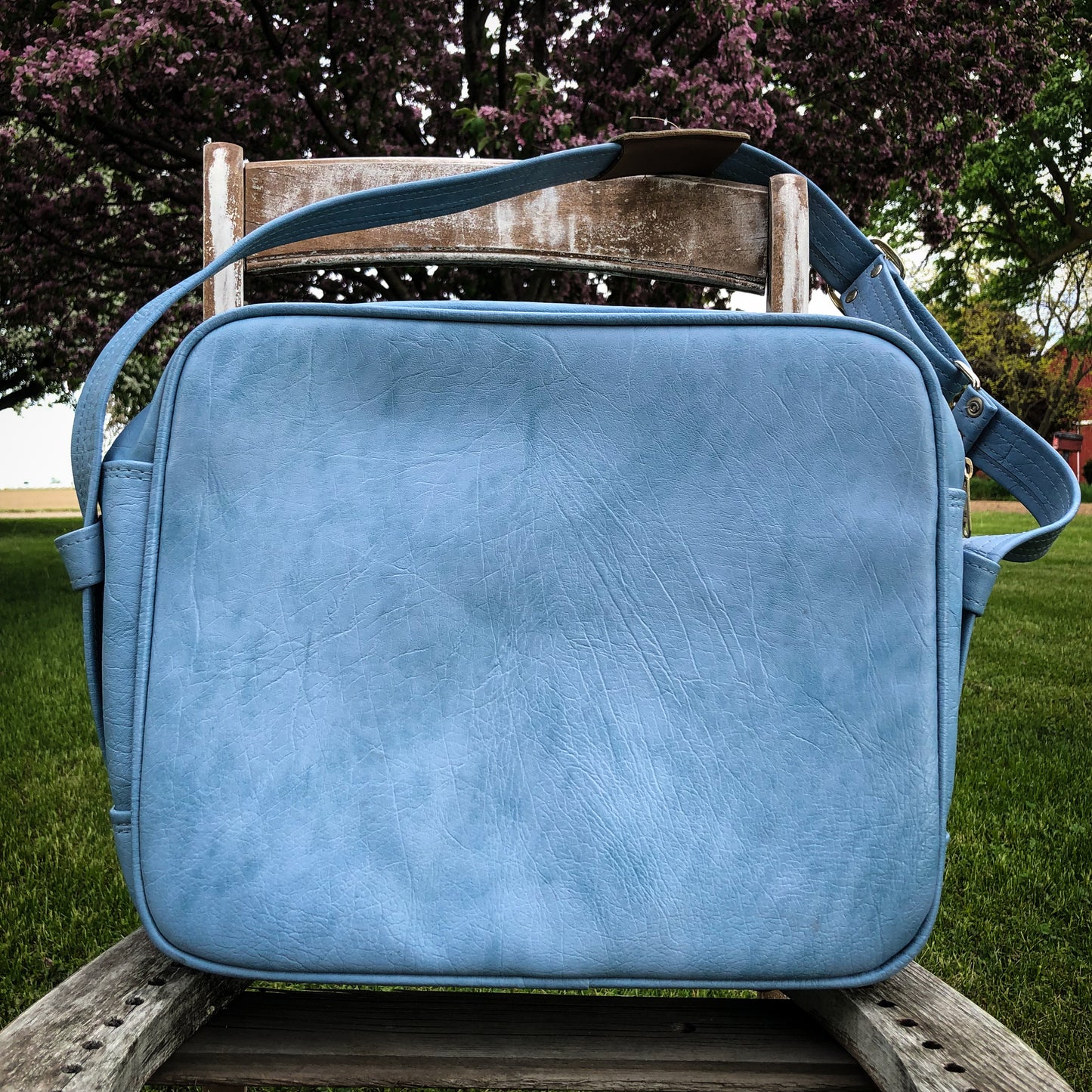 Vintage Western Samsonite Cordoba Briefcase/Luggage | Shade of Turquoise Blue