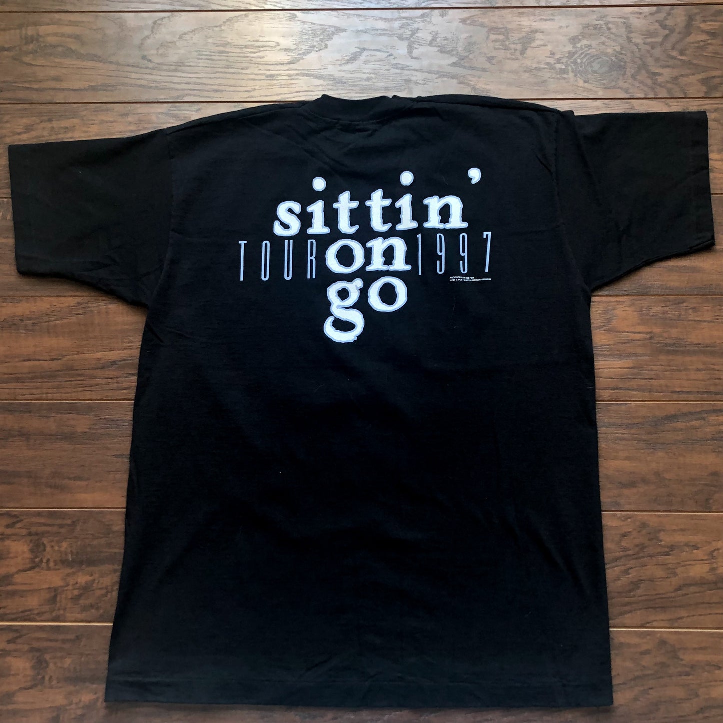 1997 Vintage Western Bryan White “Sittin’ On Go” Country Concert Tour T-Shirt