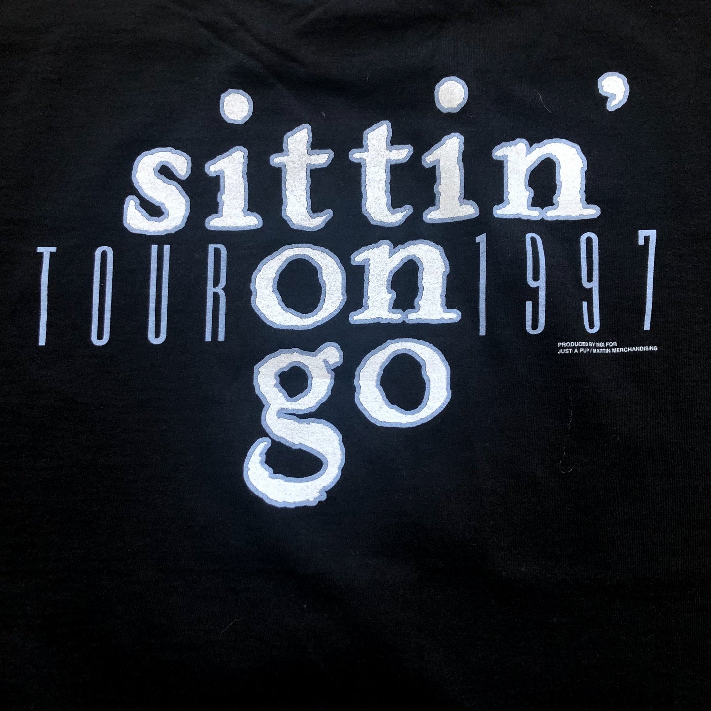 1997 Vintage Western Bryan White “Sittin’ On Go” Country Concert Tour T-Shirt