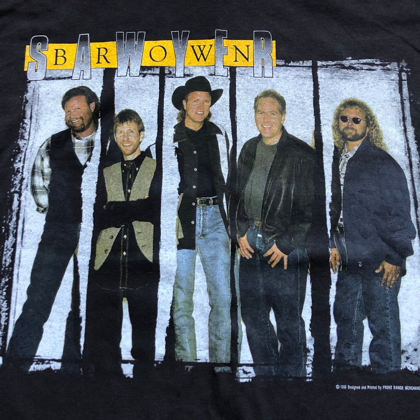 95’ Vintage Western Sawyer Brown “This Thing Called Wantin’ and Havin’ It All” Country Concert T-shirt | Deadstock