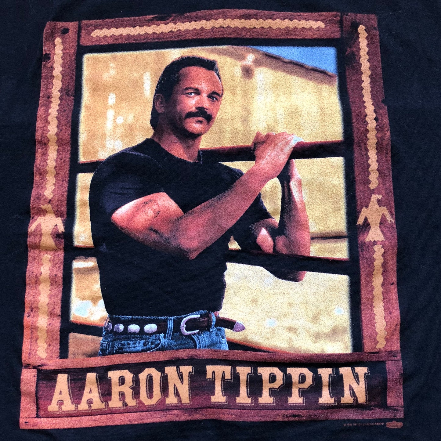 1995 Vintage Western Aaron Tippin Country Concert T-Shirt