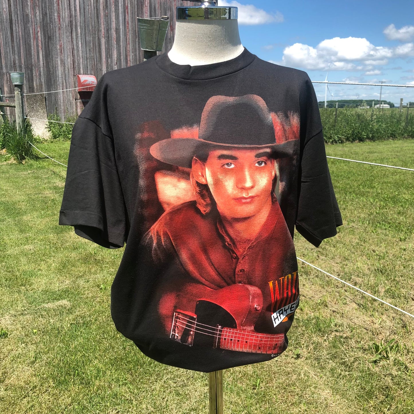 1995 RARE Vintage Western Wade Hayes Country Concert T-Shirt