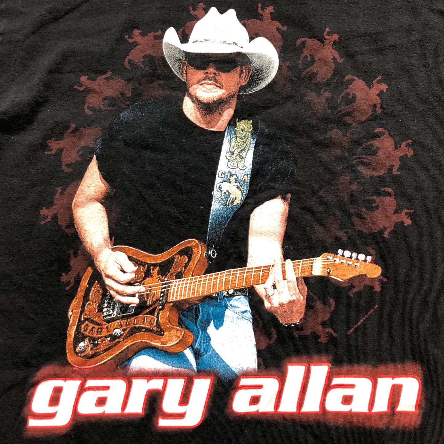 2001 Vintage Western Gary Allan “Man To Man” Country Concert T-Shirt