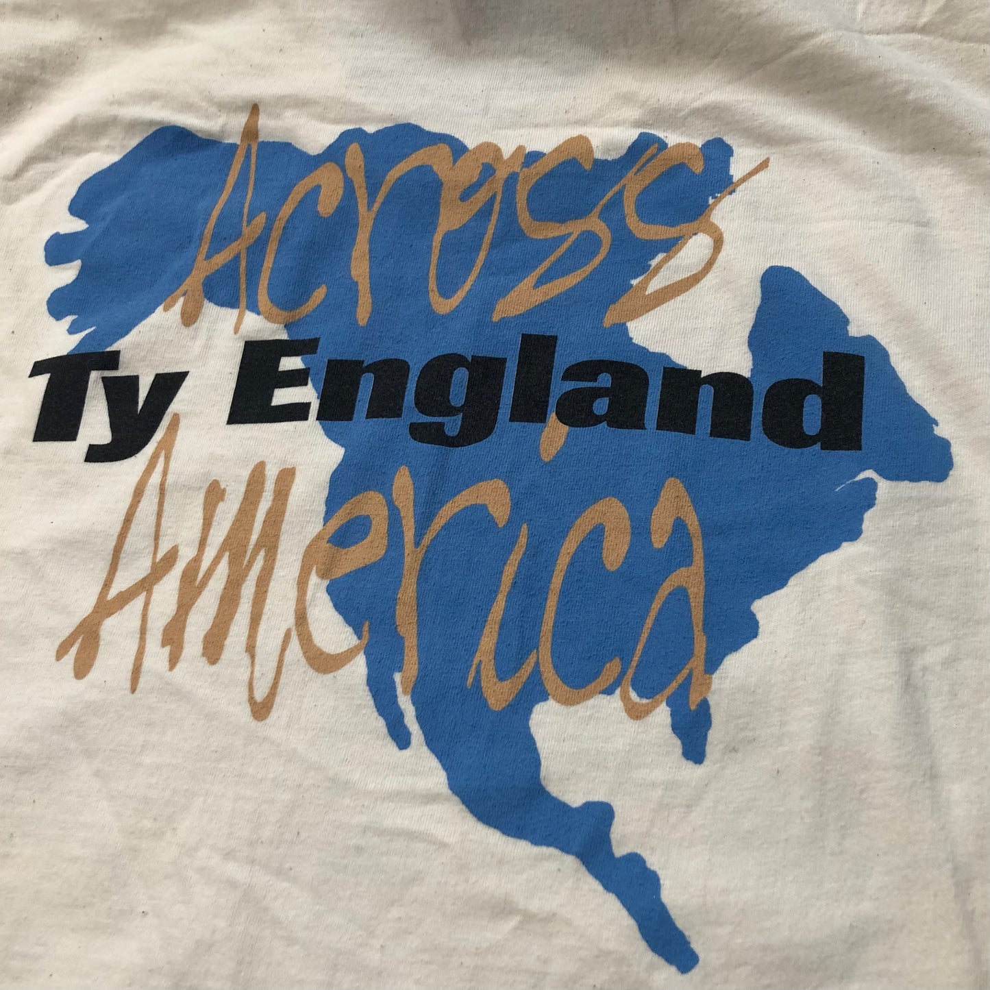 90’s Vintage Western Ty England “Across America” Country Concert Tour T-shirt | Made in USA