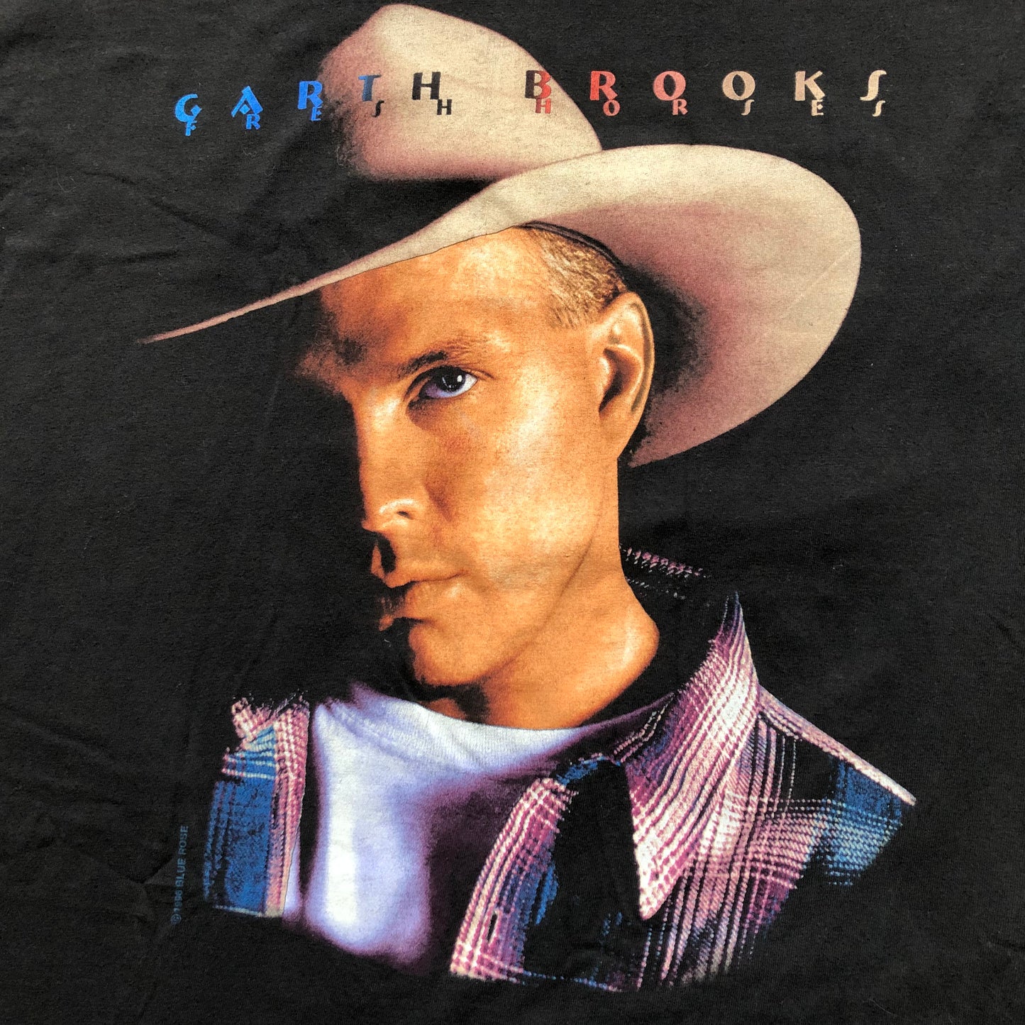 1996 Vintage Western Garth Brooks “Fresh Horses” Country Concert T-Shirt